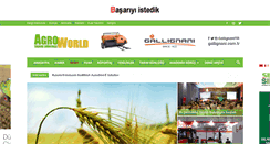 Desktop Screenshot of agroworlddergisi.com