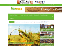 Tablet Screenshot of agroworlddergisi.com
